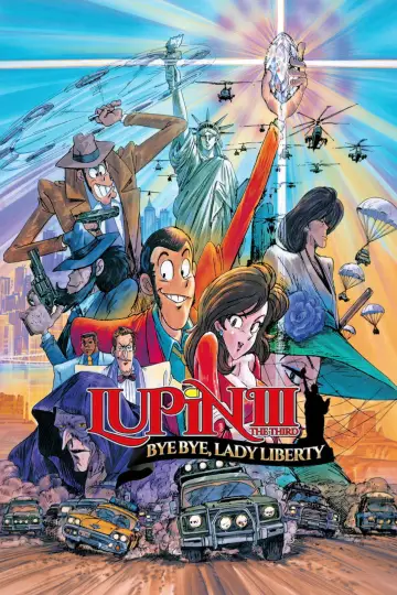 Poster to the movie "Lupin the Third: Bye Bye, Lady Liberty" #1040685