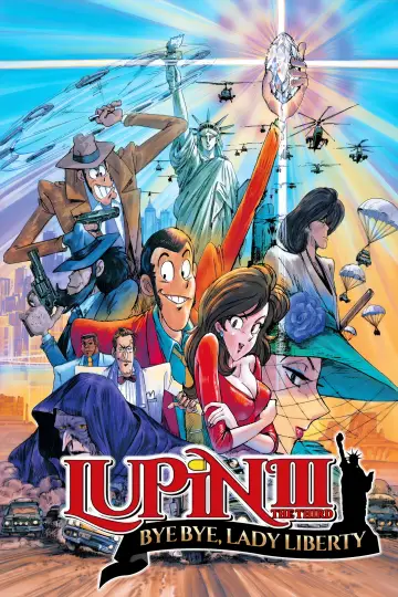 Poster to the movie "Lupin the Third: Bye Bye, Lady Liberty" #1040686