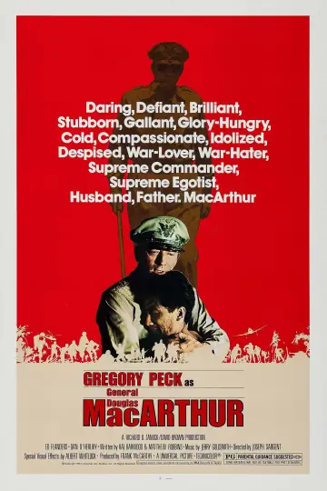 Poster to the movie "MacArthur" #1057481