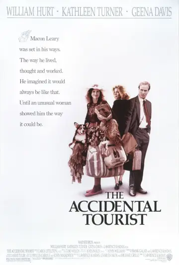 Poster to the movie "The Accidental Tourist" #1110147