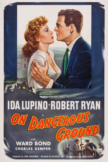 Poster to the movie "On Dangerous Ground" #1044801