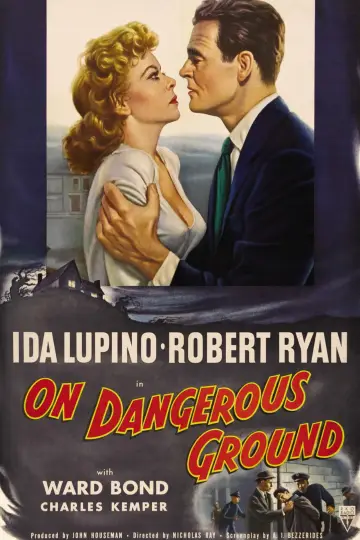 Poster to the movie "On Dangerous Ground" #1044813