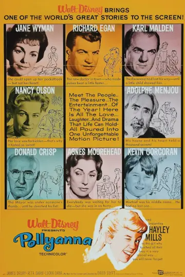 Poster to the movie "Pollyanna" #1080944