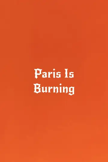 Poster to the movie "Paris Is Burning" #1202925