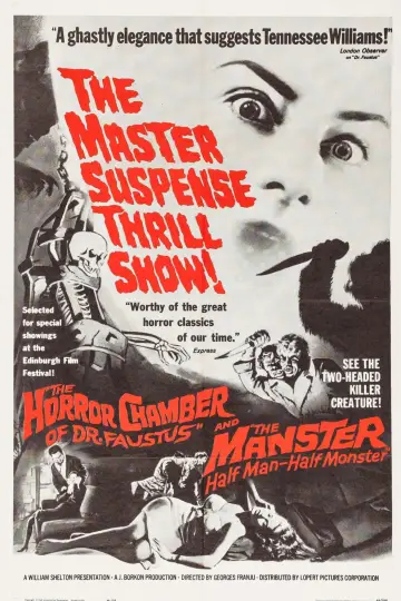 Poster to the movie "Eyes Without a Face" #985843