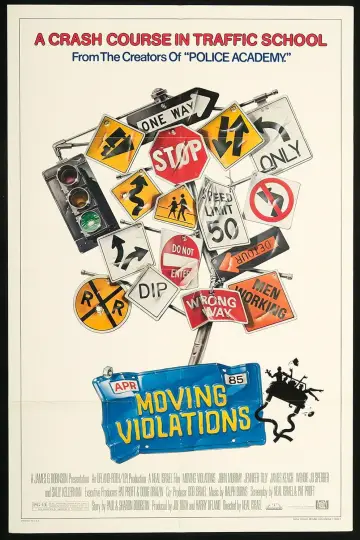 Poster to the movie "Moving Violations" #1098721
