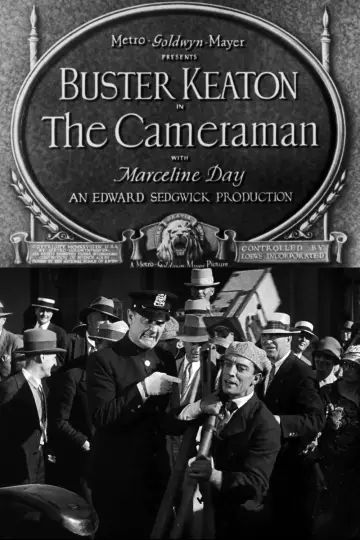Poster to the movie "The Cameraman" #738450