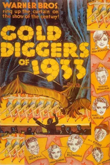 Poster to the movie "Gold Diggers of 1933" #1096070