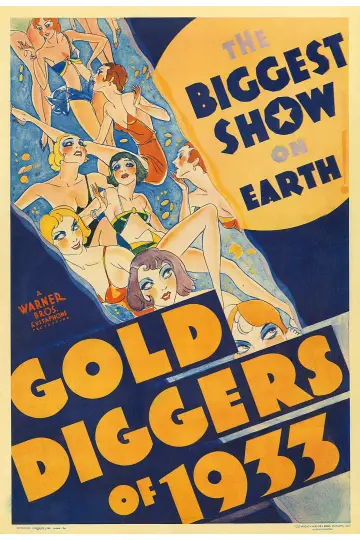 Poster to the movie "Gold Diggers of 1933" #1096071