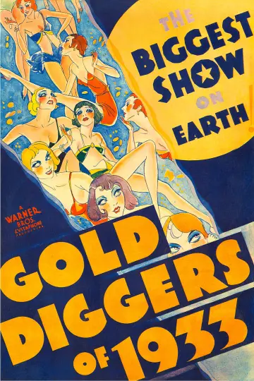 Poster to the movie "Gold Diggers of 1933" #1096073