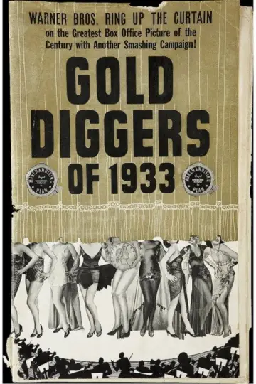 Poster to the movie "Gold Diggers of 1933" #1096076