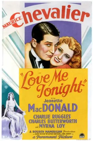 Poster to the movie "Love Me Tonight" #1158530