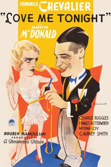 Poster to the movie "Love Me Tonight" #1158533