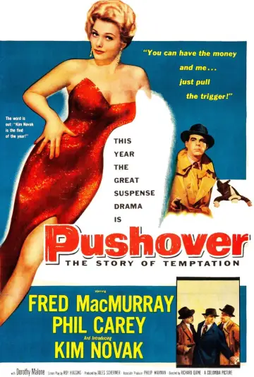 Poster to the movie "Pushover" #1140679