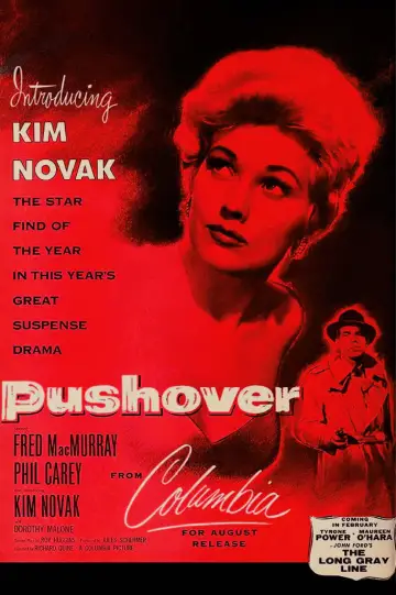 Poster to the movie "Pushover" #666964