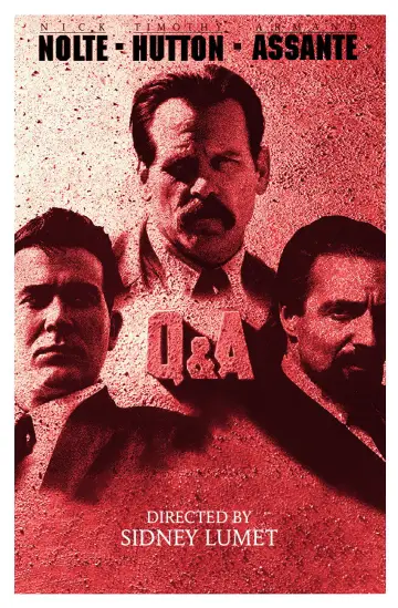 Poster to the movie "Q & A" #619221