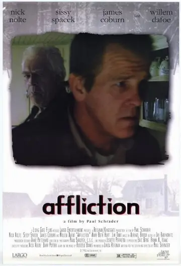 Poster to the movie "Affliction" #1096903