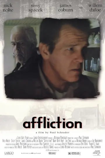 Poster to the movie "Affliction" #1096905