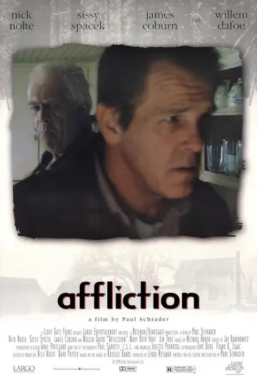 Poster to the movie "Affliction" #1096906