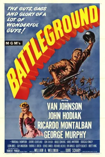 Poster to the movie "Battleground" #1013553