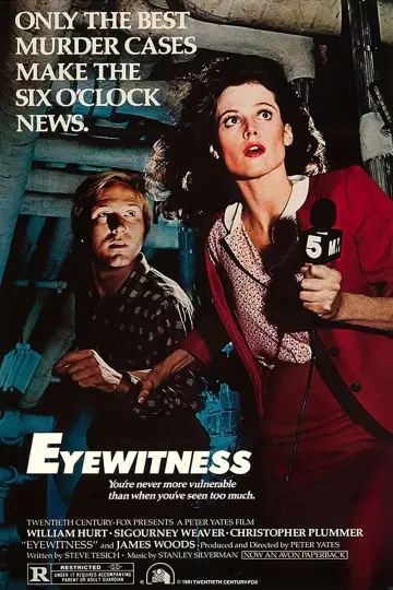 Poster to the movie "Eyewitness" #1099505
