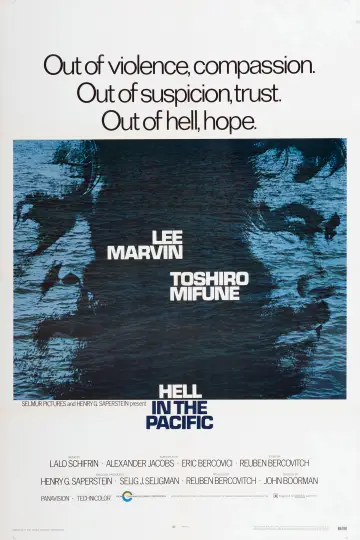 Poster to the movie "Hell in the Pacific" #1115196