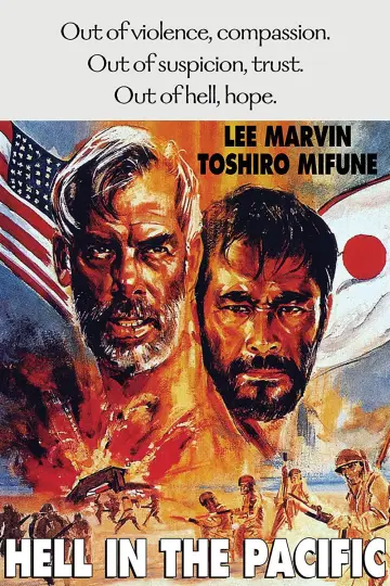 Poster to the movie "Hell in the Pacific" #1115199