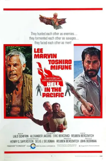 Poster to the movie "Hell in the Pacific" #1115203