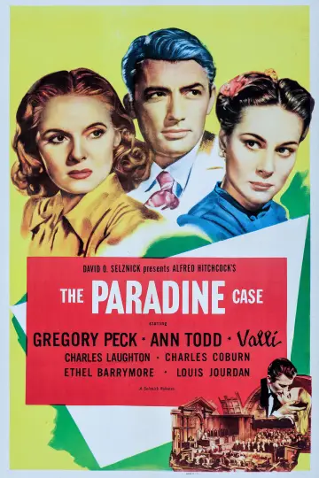 Poster to the movie "The Paradine Case" #1047756