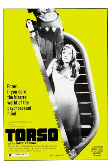 Poster to the movie "Torso" #1093608
