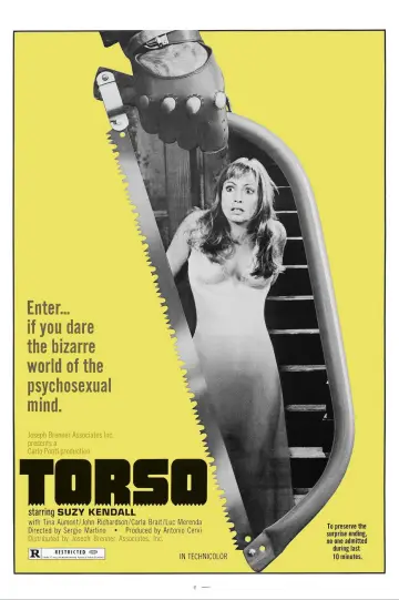 Poster to the movie "Torso" #1093616