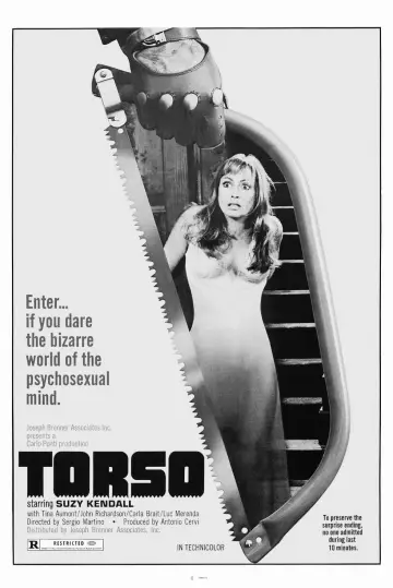 Poster to the movie "Torso" #1093620