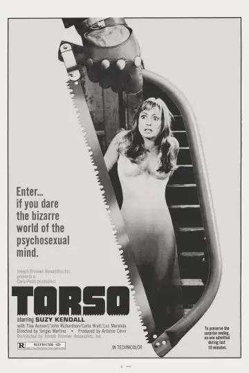 Poster to the movie "Torso" #1192020