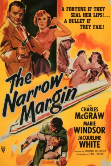 Poster to the movie "The Narrow Margin" #1578125
