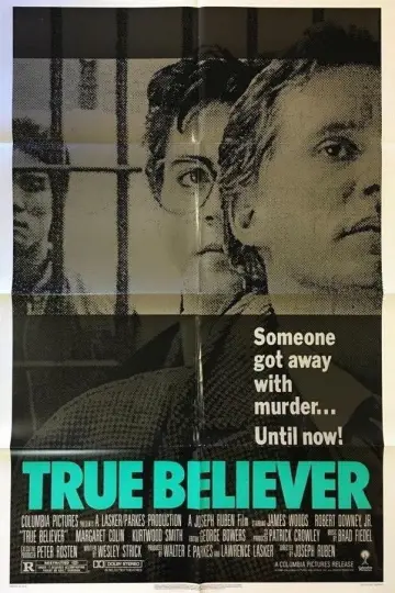 Poster to the movie "True Believer" #1061035