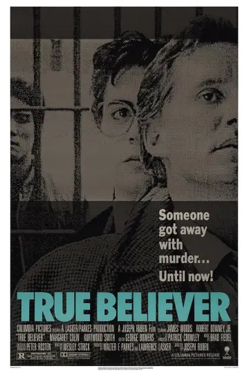 Poster to the movie "True Believer" #1061037