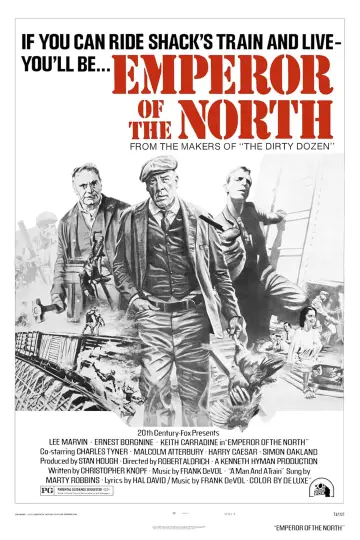 Poster to the movie "Emperor of the North" #1038806