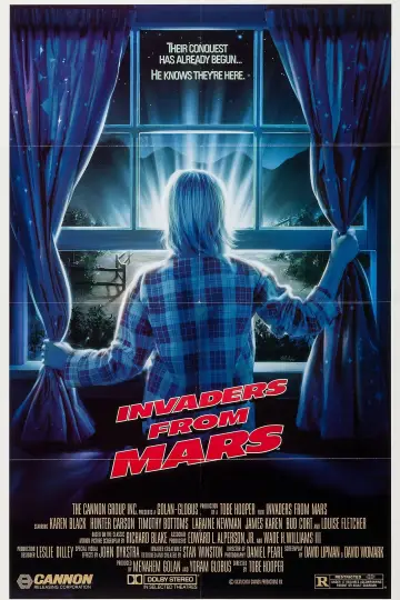 Poster to the movie "Invaders from Mars" #1026503