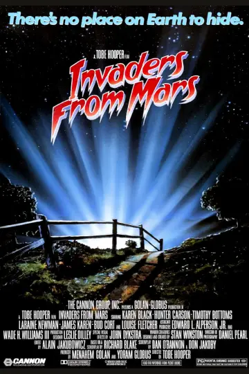 Poster to the movie "Invaders from Mars" #1026508