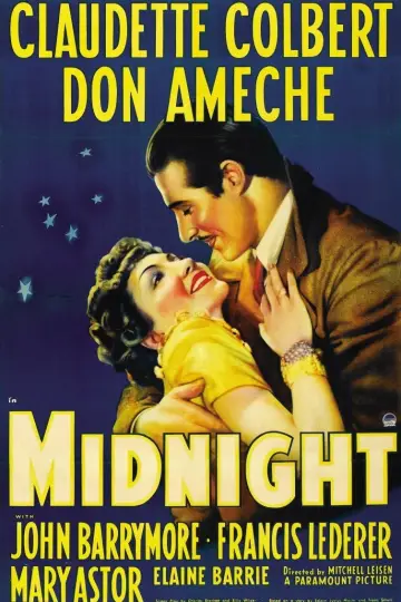Poster to the movie "Midnight" #1097236
