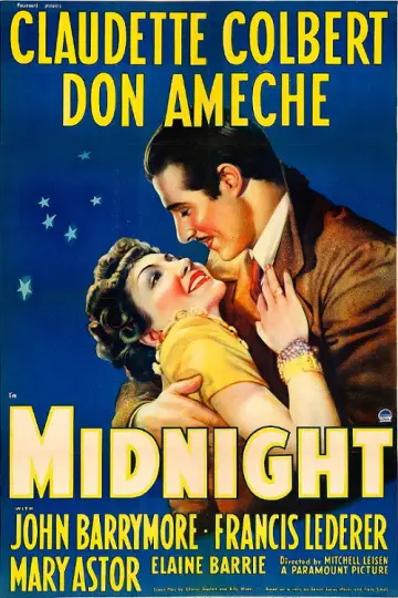 Poster to the movie "Midnight" #1097238