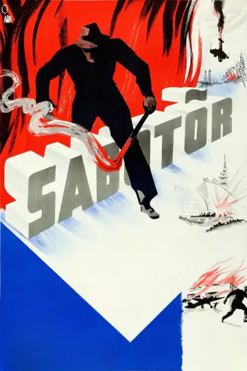 Poster to the movie "Saboteur" #993943