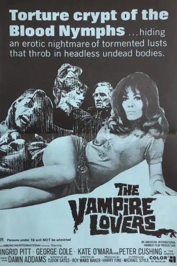Poster to the movie "The Vampire Lovers" #1048399