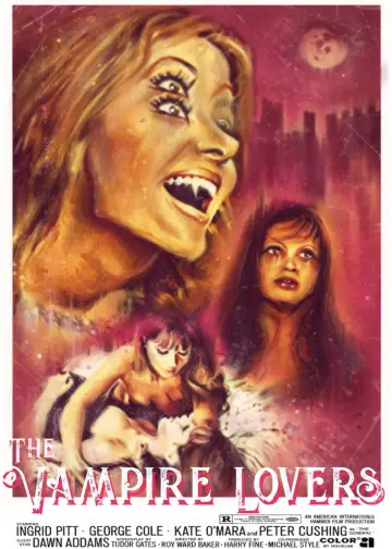 Poster to the movie "The Vampire Lovers" #1048400