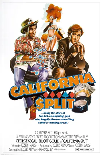 Poster to the movie "California Split" #1037270