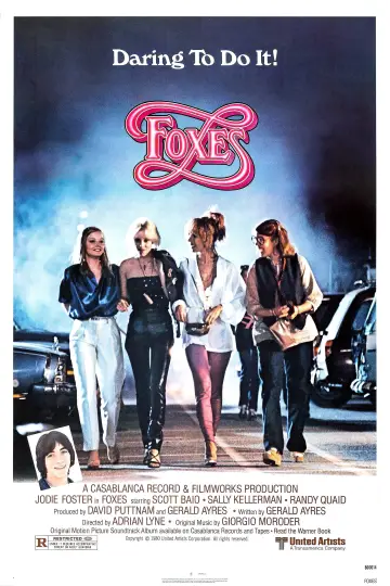 Poster to the movie "Foxes" #1103120