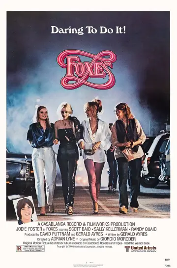 Poster to the movie "Foxes" #1103126