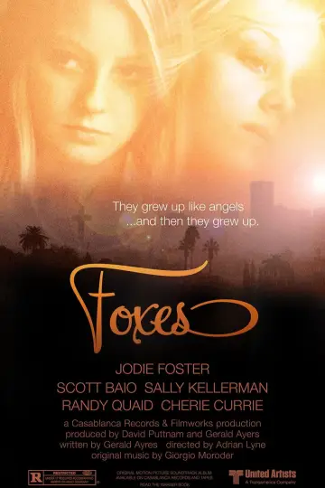 Poster to the movie "Foxes" #1103127