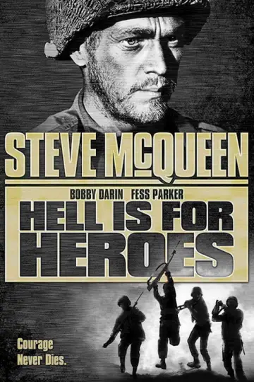 Poster to the movie "Hell Is for Heroes" #1063733