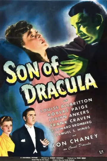 Poster to the movie "Son of Dracula" #1087320